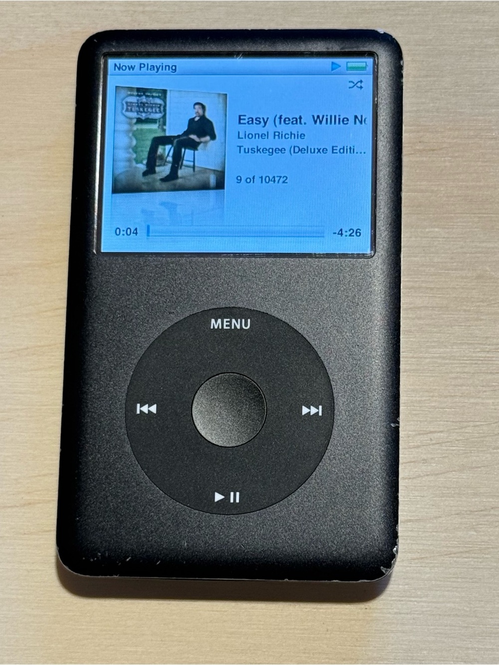 iPod Model:A1238 6thGEN 80GB Blk Tested Good w/10472-Song-Charge Read Info Blw! - Picture 13 of 16